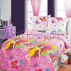 Постельное белье "АртПостель" Детский Красотки Бязь (1,5-спальный)