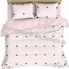 Постельное белье "Василиса" Влюбленные сердца Бязь (2-спальный)
