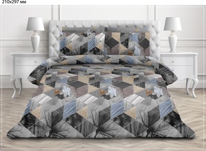 Постельное белье Valtery AP-71, Поплин, 2-спальный