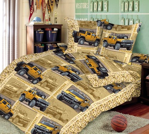 Постельное белье детское Valtery ДБ-75, Бязь, 1.5-спальный