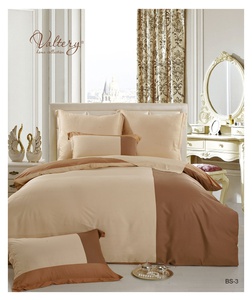 Постельное белье "Valtery" BS-03 бамбуковое однотонное (Евро)