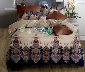 Постельное белье Valtery MP-22, Софткоттон печатный, Евростандарт