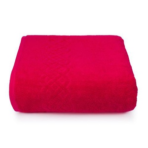 Простынь "Сleanelly" Plait (Плэйт) цвет Малиновый Махровая (150*200см.)