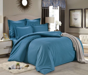 Постельное белье Valtery LS-58, Сатин однотонный, 1.5-спальный