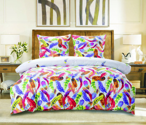 Постельное белье "Valtery" CL-236 сатин печатный (Дуэт (Семейный)