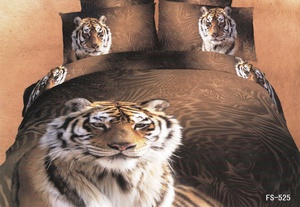 Постельное белье Famille RS-77, Королевский сатин, Евростандарт + 4 наволочки