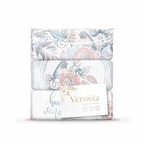Набор полотенец "НордТекс" Verossa Птички серые (40*70 - 3шт.)