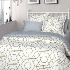 Постельное белье "АртПостель" Базиль Сатин (Дуэт (Семейный))