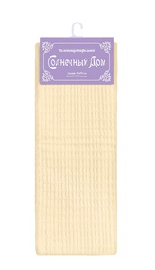 Полотенце вафельное "НордТекс" Солнечный дом Экрю (40*70-1шт.)