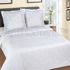 Постельное белье "АртПостель" Византия белый Поплин (1,5-спальный)