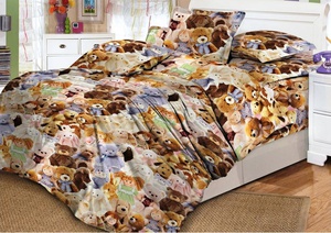 Постельное белье детское Valtery Игрушки, Поплин, 1.5-спальный