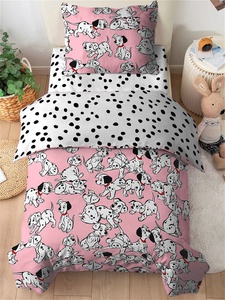 Постельное белье "Павлинка" Детский Далматинец цвет розовый Бязь (1,5-спальный)