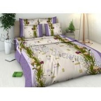 Постельное белье "Василиса" Ирисы Бязь (1,5-спальный)