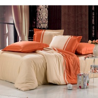 Постельное белье Valtery OD-11, Сатин однотонный, Семейный