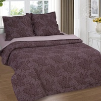 Постельное белье "АртПостель" Радуга Вирджиния шоколад Поплин (Евро)