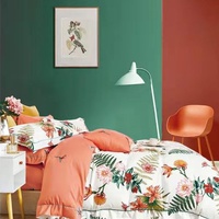 Постельное белье "Famille" RS-300 королевский сатин (Евро)