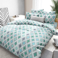 Постельное белье Valtery BR-38, Ромбы, Бязь, 1.5-спальный