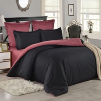 Постельное белье Valtery LS-53, Cатин однотонный, Семейный