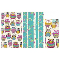 Набор вафельных полотенец "НордТекс" Совы (40*70-2шт.)