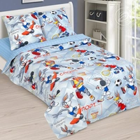 Постельное белье детское АртПостель Веселые старты Поплин, 1.5-спальное