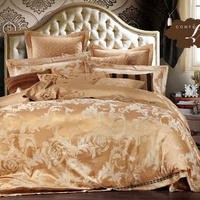 Постельное белье "Valtery" 220-124 жаккард тканный с вышивкой (Дуэт (Семейный)