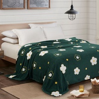 Плед велсофт Valtery Ромашки, 200*220