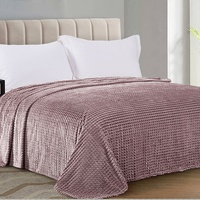 Плед "КомфортТекс" Велсофт Квадраты 5177 (200*220см.)