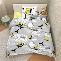 Постельное белье "Василек" Детский Губка Боб ВИАКОМ Бязь (1,5-спальный)