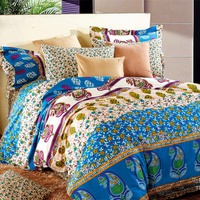 Постельное белье Valtery C-132, Сатин печатный, Семейный