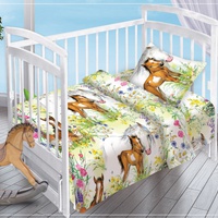 Постельное белье детское Valtery На лугу, Поплин, 1-спальный