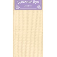Полотенце вафельное "НордТекс" Солнечный дом Экрю (40*70-1шт.)