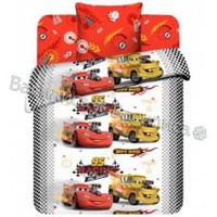 Постельное белье "Василек" Детский Крутые тачки Бязь (1,5-спальный)