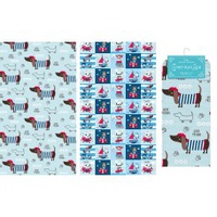 Набор вафельных полотенец "НордТекс" Собачки (40*70-2шт.)