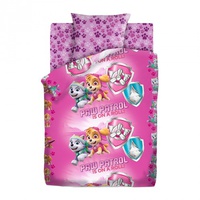 Постельное белье "ПромТоргСервис" Детский Щенячий патруль Скай и Эверест с наволочками 50/70 Бязь (1,5-спальный)