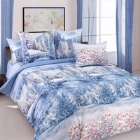 Постельное белье "Текс-Дизайн" Зима Перкаль (1,5-спальный)