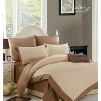 Постельное белье бамбуковое Valtery BS-07, Однотонное, Сатин, 1.5-спальный