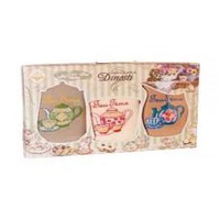 Набор вафельных полотенец "Дино-текс" Элитный чай (50*60-3шт.)