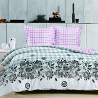 Постельное белье "Valtery" CL-227 сатин печатный (Евро)