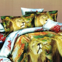 Постельное белье Valtery SF-18, Полисатин 3D, Семейный