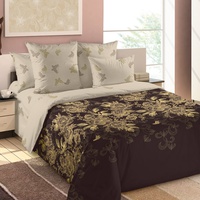 Постельное белье "Текс-Дизайн" Золотая нить Перкаль (1,5-спальный)