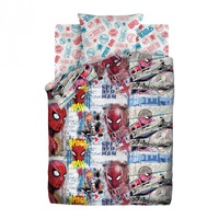 Постельное белье "ПромТоргСервис" Детский Человек паук Арт с наволочками 50/70 Бязь (1,5-спальный)
