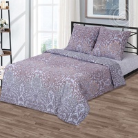 Постельное белье "АртПостель" Бенефис Бязь с простынью на резинке (2-спальный)