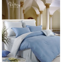 Постельное белье бамбуковое Valtery BS-12, Однотонное, Сатин, 2-спальный