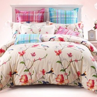 Постельное белье "Valtery" CL-173 сатин печатный (2-спальный)