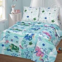 Постельное белье "АртПостель" Детский Русалки Бязь (1,5-спальный)