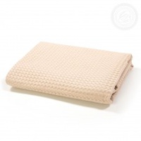 Полотенце вафельное банное "АртПостель" бежевое (70*140-1шт.)