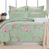 Постельное белье "Valtery" CL-219 сатин печатный (Дуэт (Семейный)