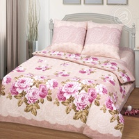 Постельное белье "АртПостель" Гипюр Бязь (2-спальный, европростыня)