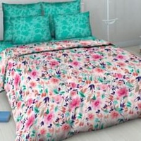 Постельное белье "Василиса" Пленительный аромат 1 Бязь (1,5-спальный)