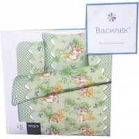 Постельное белье "Василек" Детский Кошки мышки Бязь (1,5-спальный)